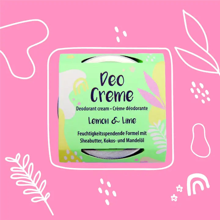 Déodorant crème Citron Thé vert 50ml