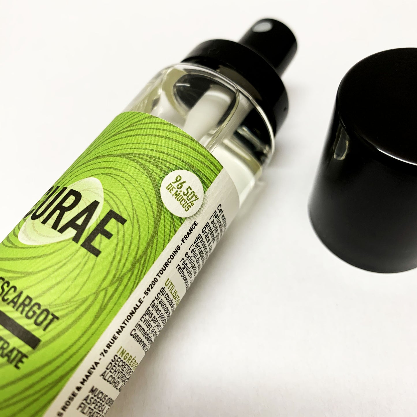 Mucus d'escargot - Bave d'escargot 96,5% pure - spray 60ml