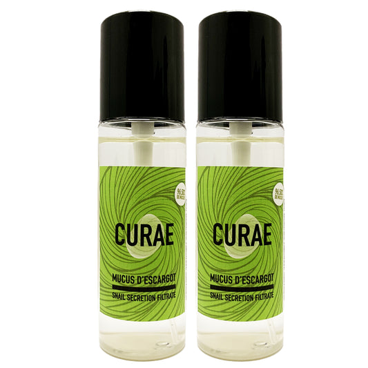 2X Mucus d'escargot - Bave d'escargot 96,5% pure - spray 60ml