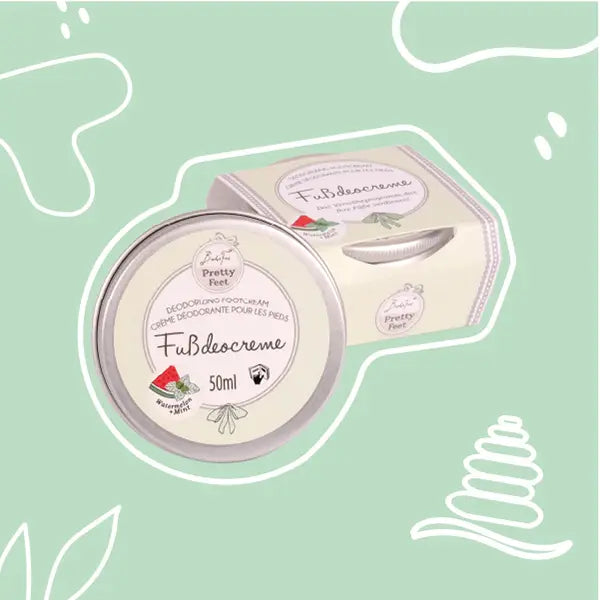 Déodorant crème pour les pieds Melon Mentholé 50ml